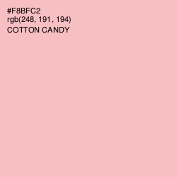 #F8BFC2 - Cotton Candy Color Image